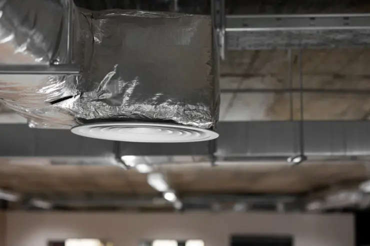 an image of an air barrier being used to introduce the different types of air barrier tests