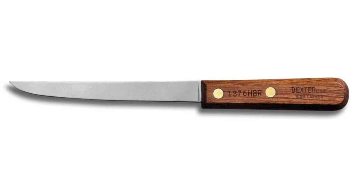 Dexter-Russell® #1376‐HBR Flexible Ham Boning Knife‐ Rosewood