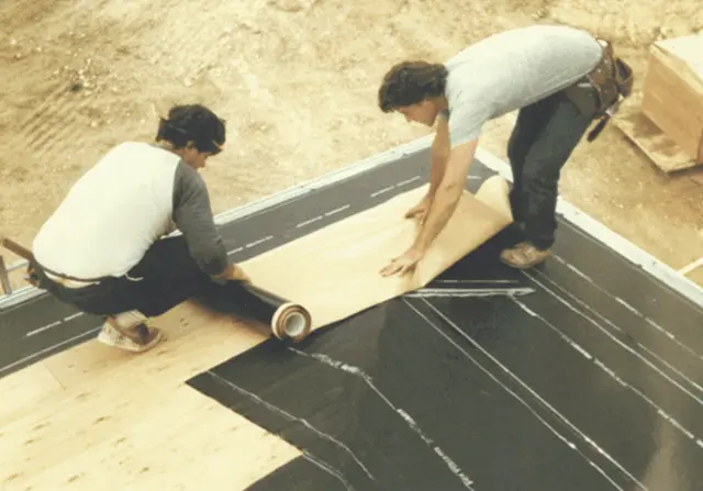 High Temperature Underlayment for Metal Roofing